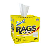 Scott Rags in A Box Paper Cleaning Towel 12 in. W X 10 in. L