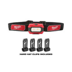 Milwaukee TRUEVIEW 300 lumens Black/Red LED Flashlight Pressure Switch AAA Battery