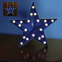Sylvania Patriotic Tabletop Decoration Metal 1 each