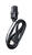 Ace Indoor 9 ft. L Black Extension Cord w/Socket 18/2 SPT-2