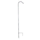 Panacea Black Steel 84 in. H Single Crook Plant Hook