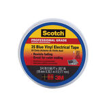 Scotch 3/4 in. W x 66 ft. L Blue Electrical Tape Vinyl