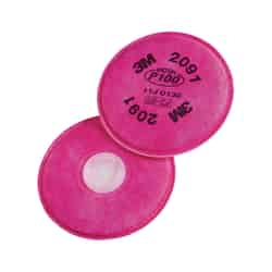 3M Sanding and Lead Paint Removal Respirator Mask Replacement Filter Pink 4 pc.