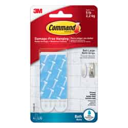 3M Command Large Adhesive Strips 1-3/4 in. L 4 pk Foam