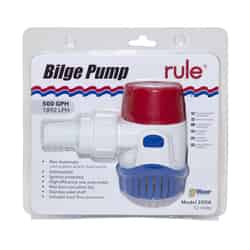 Rule 500 gph Bilge Pump 12 volt