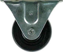 Shepherd 4 in. Dia. Rubber Caster 255 lb. 1 pk