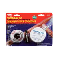 Alpha Fry 6 oz. Lead-Free Plumbers Kit 0.12 in. Dia. Flo-Temp Solid Wire, Silver Bearing Solder S