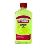 Weiman Lemon Scent Lemon Oil 16 oz Liquid