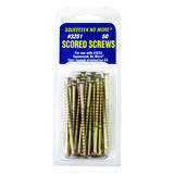 Squeeeeek No More No. 8 x 3 in. L Square Bugle Head Scored Screws 50 pk