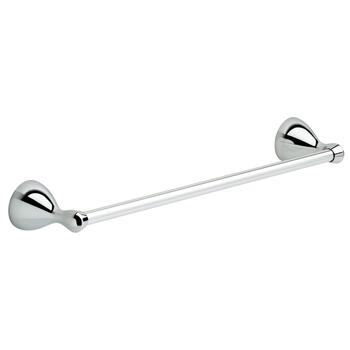 Delta Foundations Chrome Towel Bar 18 in. L Die Cast Zinc