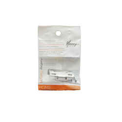 Kenney Chrome Curtain Rod Bracket Silver