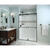 Delta UPstile 73-5/8 in. H x 47-7/8 in. W x 34 in. L White Bath and Shower Surround Acrylic Rev