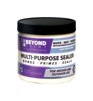 BEYOND PAINT All-In-One Satin Clear Water-Based Acrylic Protective Coating 1 pt.