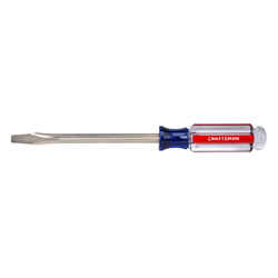 Craftsman 6 in. Slotted 5/16 Screwdriver Steel Red 1 pc.