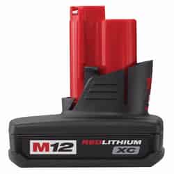 Milwaukee M12 REDLITHIUM XC 12 V 3 Ah Lithium-Ion High Capacity Battery Pack 1 pc