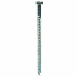 HILLMAN 5/16 in. x 5 in. L Hex Steel Lag Screw 50 pk