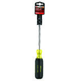 Ace 6 in. Slotted Screwdriver Steel Black 1 5/16