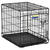 Contour Medium Steel Dog Crate 19.5 in. H x 18 in. W x 24 in. D Black