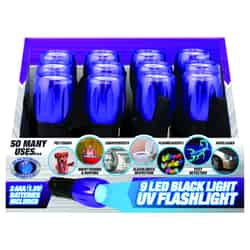 Blacklight Master 15 lm Black/Purple LED UV Flashlight AAA Battery