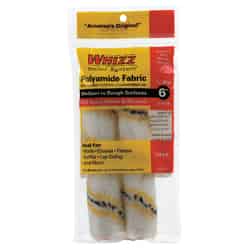 Whizz Polyamide Fabric 1/2 in. x 6 in. W Mini For Semi Smooth to Semi Rough 2 pk Paint Roller Co