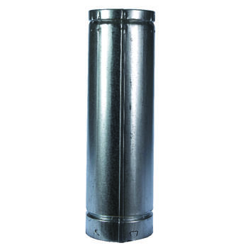 Selkirk 5 in. Dia. x 18 in. L Aluminum Round Gas Vent Pipe