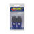 Master Magnetics 3.5 in. Neodymium/Plastic Magnetic Clips 35 MGOe Blue 2 pc.