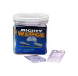 Mighty Wedge 1.125 in. W x 1.875 in. L 25 pk Plastic Shims Plastic