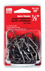 Gardner Bender 1/2 in. W Metal Insulated 50 pk Cable Staple
