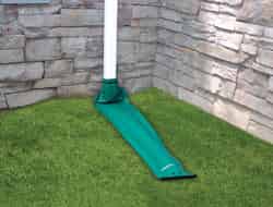 Frost King Drain Away 1.5 inch H X 7.2 inch W X 6.2 inch L Green Plastic K Downspout Extension