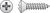 HILLMAN 3/4 in. L x 8 Phillips Oval Head Stainless Steel Sheet Metal Screws 100 per box