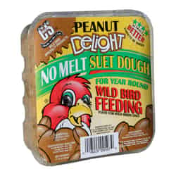 C&S Products Peanut Delight Assorted Species Wild Bird Food Beef Suet 11.75 oz.