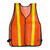 CH Hanson Polyester Mesh Reflective Safety Vest with Reflective Stripe Orange One Size Fits All