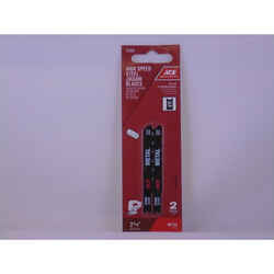 Ace 2-3/4 in. Universal Jig Saw Blade 21 TPI Carbon Steel 2 pk