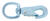 Campbell Chain 1 in. Dia. x 4-1/2 in. L Cadmium Iron Cap Snap 190 lb.