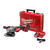 Milwaukee M18 FUEL 4-1/2 to 5 in. 4.5 amps Cordless Brushless Straight Handle Angle Grinder Kit