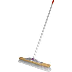 The Super Sweeper Smooth Surface Push Broom 24 in. W x 60 in. L Synthetic