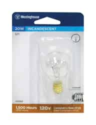 Westinghouse 20 watts S11 Incandescent Bulb 120 lumens White 1 pk Speciality