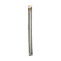Kenney Enamel White Curtain Rod Extender 25 in. L