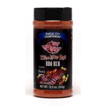 Three Little Pigs BBQ Seasoning Rub 12.5 oz.