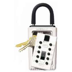 GE 5.3 in. H x 2.5 in. W Plastic 4-Digit Combination Key Safe 1 pk