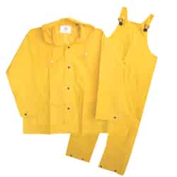 Boss PVC-Coated Polyester Rain Suit Yellow