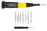 General Tools 8 pc. 16-in-1 Multi-Bit Screwdriver Set