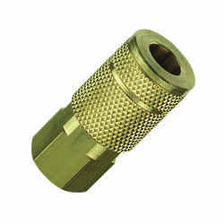 Tru-Flate Brass Quick Change Coupler 1/4 FPT 1 1 pc