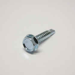 Ace 1 in. L x 10-16 Sizes Hex Hex Washer Head Self- Drilling Screws Zinc-Plated 1 lb. Steel