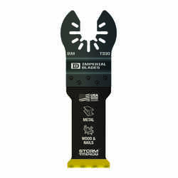 Imperial Blades OneFit 1-1/4 in. Dia. Oscillating Saw Blade 1 pk Titanium-Coated Bi-Metal