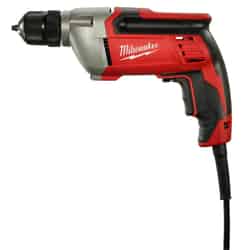 Milwaukee 3/8 in. Keyless Corded Drill 8 amps 2800 rpm