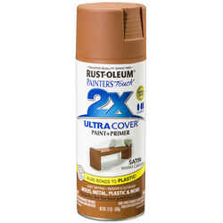 Rust-Oleum Painter's Touch 2X Ultra Cover Satin Warm Caramel Spray Paint 12 oz
