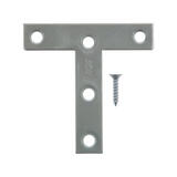 Ace 3 in. H x 3.75 in. W x 3 in. D Zinc Tee Plate