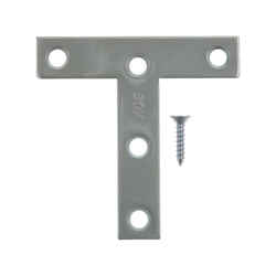 Ace 3 in. H x 3.75 in. W x 3 in. D Zinc Tee Plate