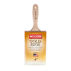 Wooster Gold Edge 4 in. W Straight Paint Brush